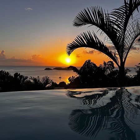 Sunset Palm - Villa Creole Avec Piscine Face Au Coucher De Soleil Et A La Reserve Cousteau Bouillante Εξωτερικό φωτογραφία