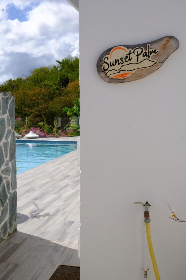 Sunset Palm - Villa Creole Avec Piscine Face Au Coucher De Soleil Et A La Reserve Cousteau Bouillante Εξωτερικό φωτογραφία