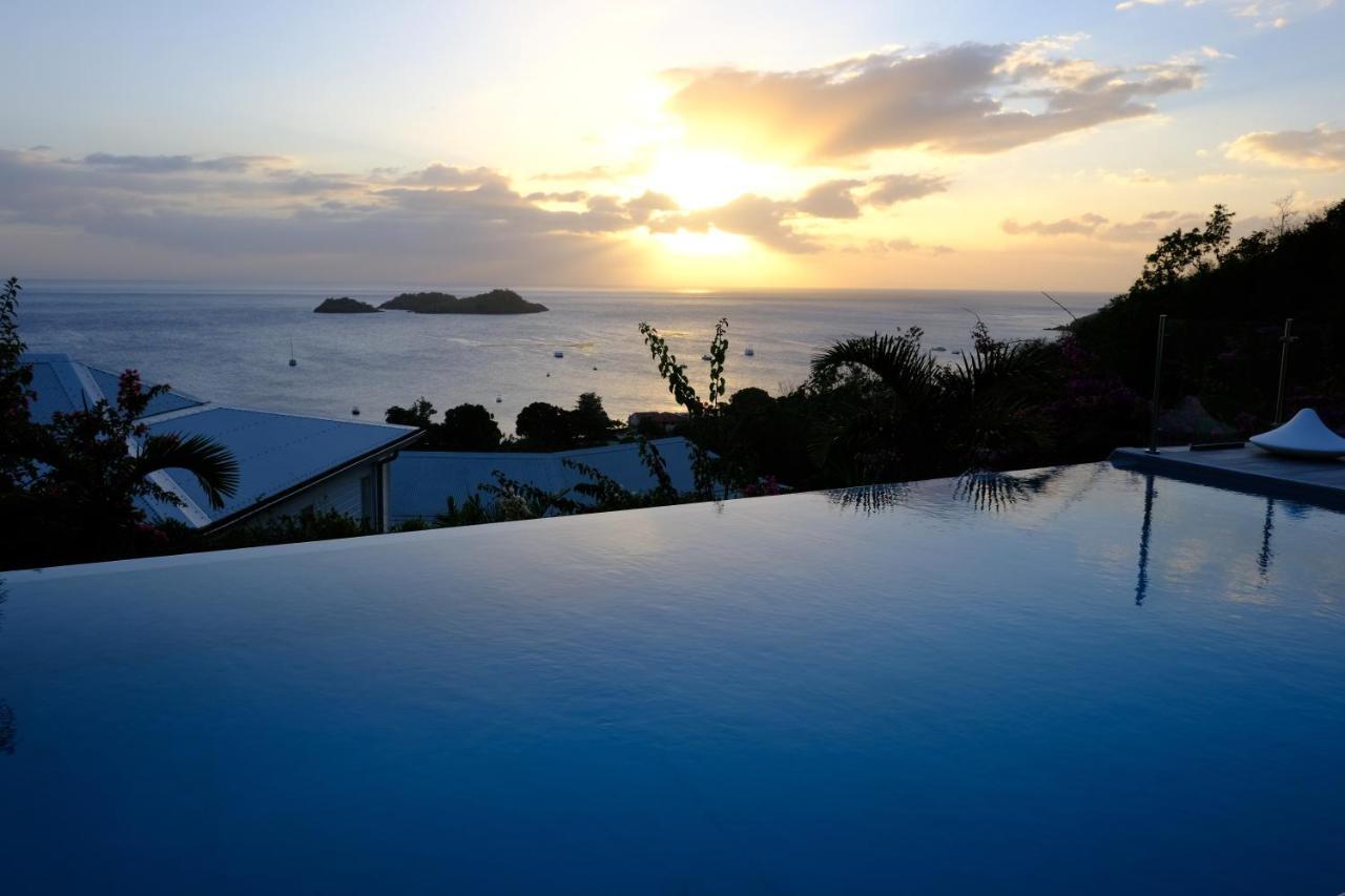 Sunset Palm - Villa Creole Avec Piscine Face Au Coucher De Soleil Et A La Reserve Cousteau Bouillante Εξωτερικό φωτογραφία