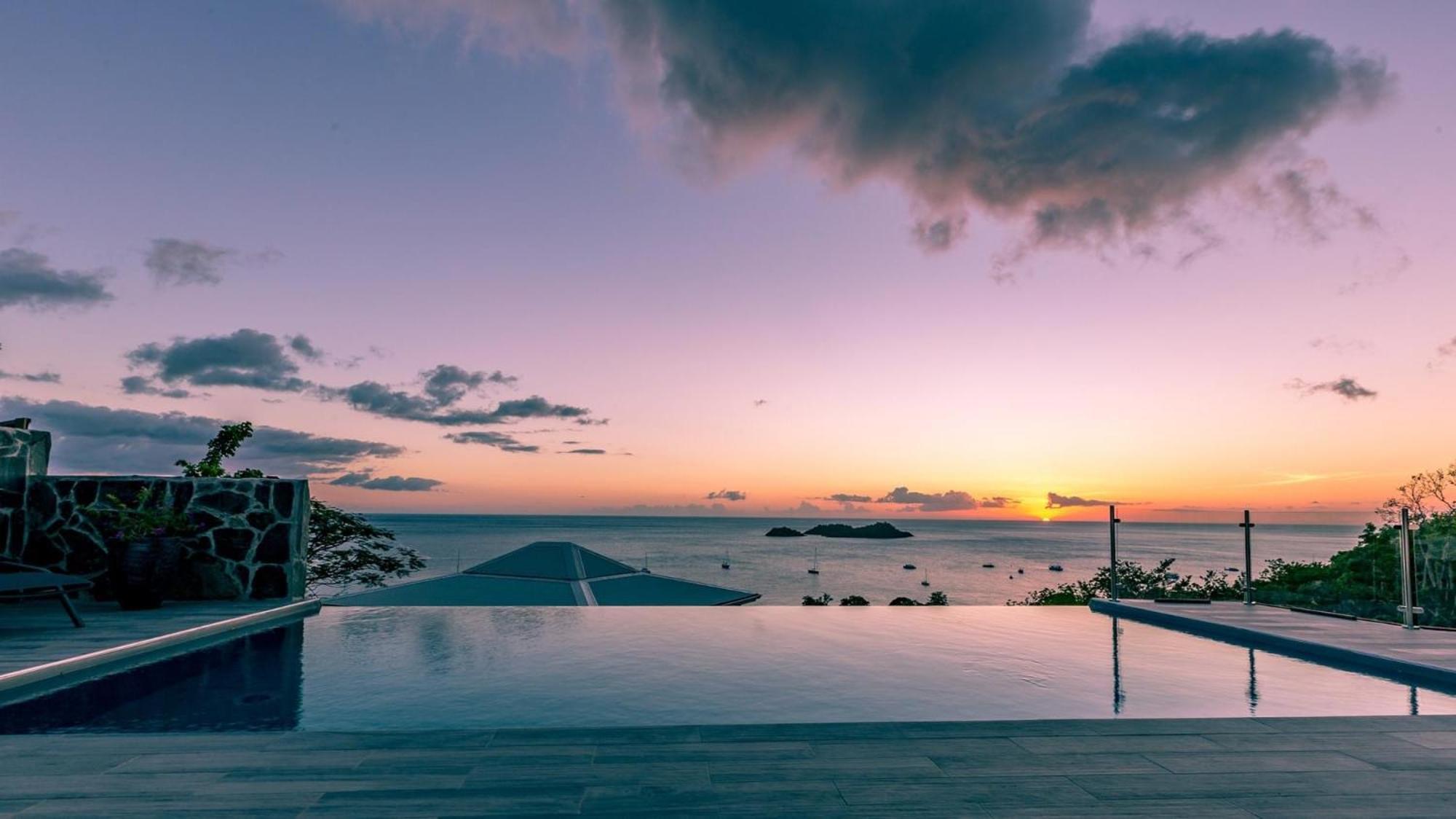 Sunset Palm - Villa Creole Avec Piscine Face Au Coucher De Soleil Et A La Reserve Cousteau Bouillante Εξωτερικό φωτογραφία