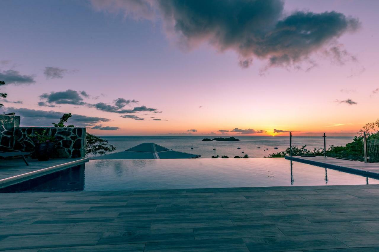 Sunset Palm - Villa Creole Avec Piscine Face Au Coucher De Soleil Et A La Reserve Cousteau Bouillante Εξωτερικό φωτογραφία
